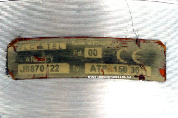 Wartung von Alcatel ATP 150 Adixen ATP 150 Turbomolekularpumpe – Bild 8