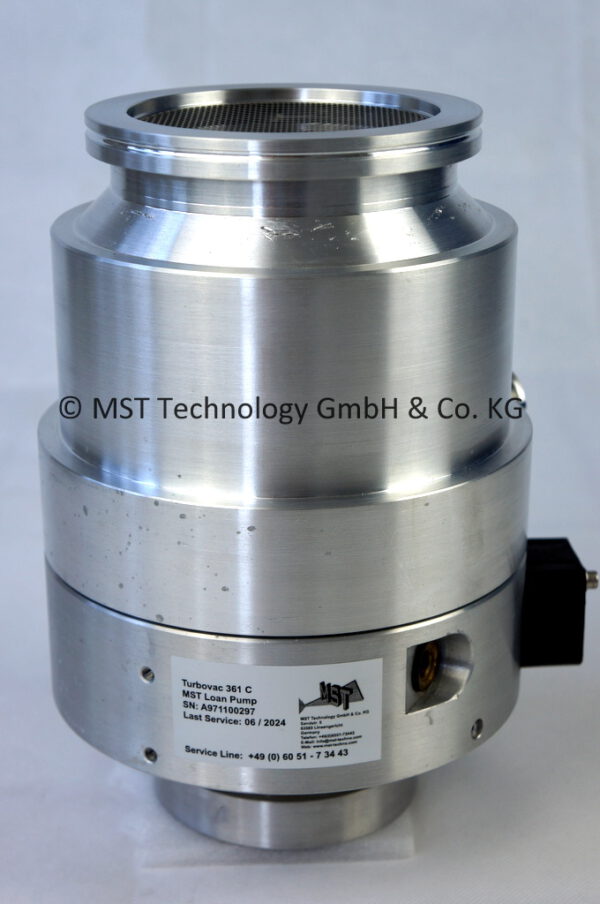 Oerlikon Leybold Turbovac T1600 with PROFIBUS 800040V2444 turbomolecular pump used completely overhauled (Kopie) (Kopie) - Image 2