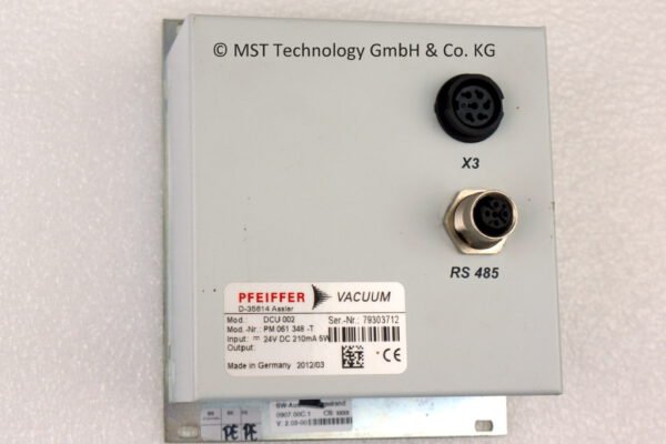 Oerlikon Leybold Turbovac T1600 with PROFIBUS 800040V2444 turbomolecular pump used completely overhauled (Kopie) (Kopie) (Kopie) (Kopie) (Kopie) (Kopie) - Image 2