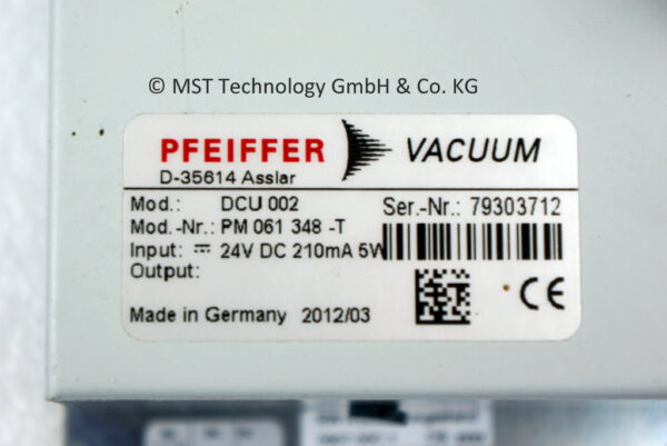 Oerlikon Leybold Turbovac T1600 with PROFIBUS 800040V2444 turbomolecular pump used completely overhauled (Kopie) (Kopie) (Kopie) (Kopie) (Kopie) (Kopie) - Image 3
