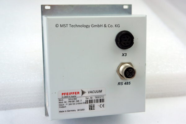 Oerlikon Leybold Turbovac T1600 with PROFIBUS 800040V2444 turbomolecular pump used completely overhauled (Kopie) (Kopie) (Kopie) (Kopie) (Kopie) (Kopie) - Image 5