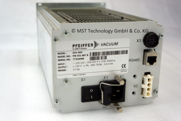 Oerlikon Leybold Turbovac T1600 with PROFIBUS 800040V2444 turbomolecular pump used completely overhauled (Kopie) (Kopie) (Kopie) (Kopie) (Kopie) (Kopie) (Kopie) - Image 2