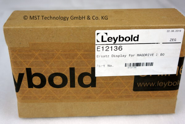 Leybold Bedienteil Display für Mag Drive Digital / Display for MAG DRIVE 2000 E12136 – Bild 4