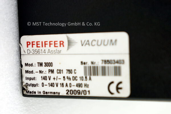Oerlikon Leybold Turbovac T1600 with PROFIBUS 800040V2444 turbomolecular pump used completely overhauled (Kopie) (Kopie) (Kopie) (Kopie) (Kopie) (Kopie) (Kopie) (Kopie) (Kopie) (Kopie) - Image 5