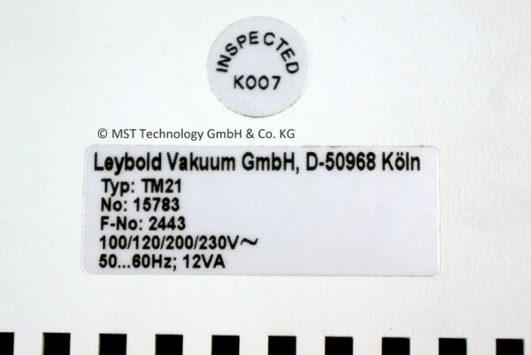 Oerlikon Leybold Turbovac T1600 with PROFIBUS 800040V2444 turbomolecular pump used completely overhauled (Kopie) (Kopie) (Kopie) (Kopie) (Kopie) (Kopie) (Kopie) (Kopie) - Image 4