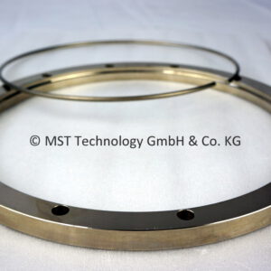 Overlap flange with snap ring DN 250 ISO-F flange (nickel-plated steel)